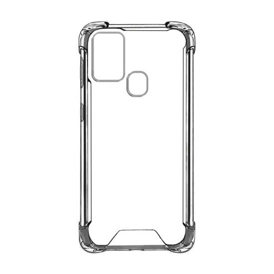 Silicone Hard Corners Case For Samsung Galaxy M31 Transparent